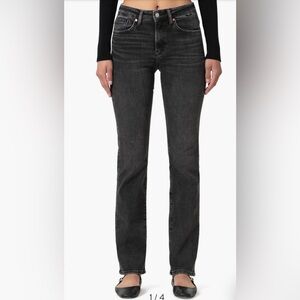 MAVI KENDRA High Rise Straight Leg Washed Black Jeans Size 31 x 30 NWT